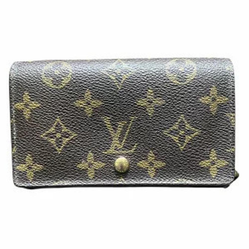 Louis Vuitton Monogram Portemonnaie Bifold Wallet L shaped zipper